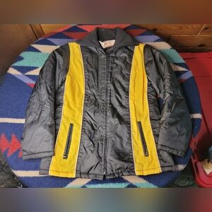 Vintage Bombardier Chinook Jacket Womens Size 12 Snowmobile Nylon USA 3110